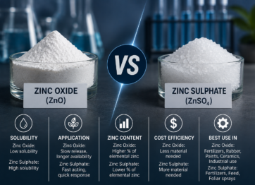 Zinc Oxide vs Zinc Sulphate: Which Zinc Source Is Right for Your Application?