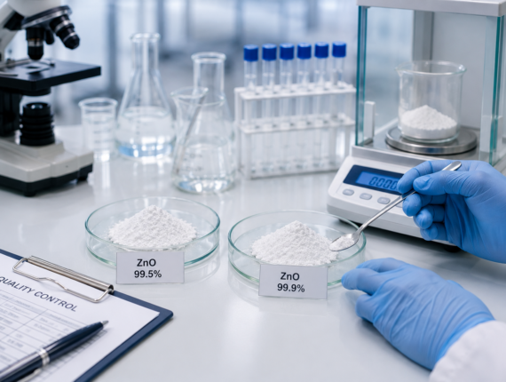 Zinc Oxide Purity Levels Explained: 99.5% vs 99.9% – Which Grade Do You Need?